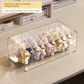 Hair Accessories Organizer Acrylic Storage Box Clear Hair Tie Organizer for Headband Cosmetic Storage Box Desk Jewelry Organizer