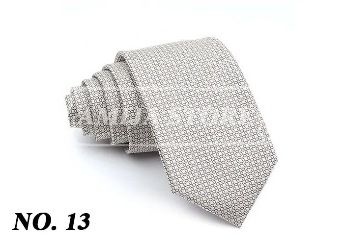 New Men's Casual 7CM Ties Classic Polyester Woven Party Neckties Fashion Burgundy Flower Man Neck Tie For Wedding Business Male