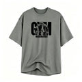 Oversized Loose Men's Casual Sport T-Shirt Gym Bodybuilding Fitness Short Sleeve Shirt Summer Mesh Quick Dry Breathable Clothing