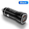 75W USB C Car Charger Dual Ports Type C PD Charger In Car Fast Charge Adapter For iPhone 15 14 Xiaomi Samgsung Car Phone Charger