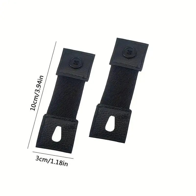 1pair Cufflink Extenders for Button-Down Shirts Sleeve Extension Straps with Buckles Extenders with Arm Bands Cufflink Extenders