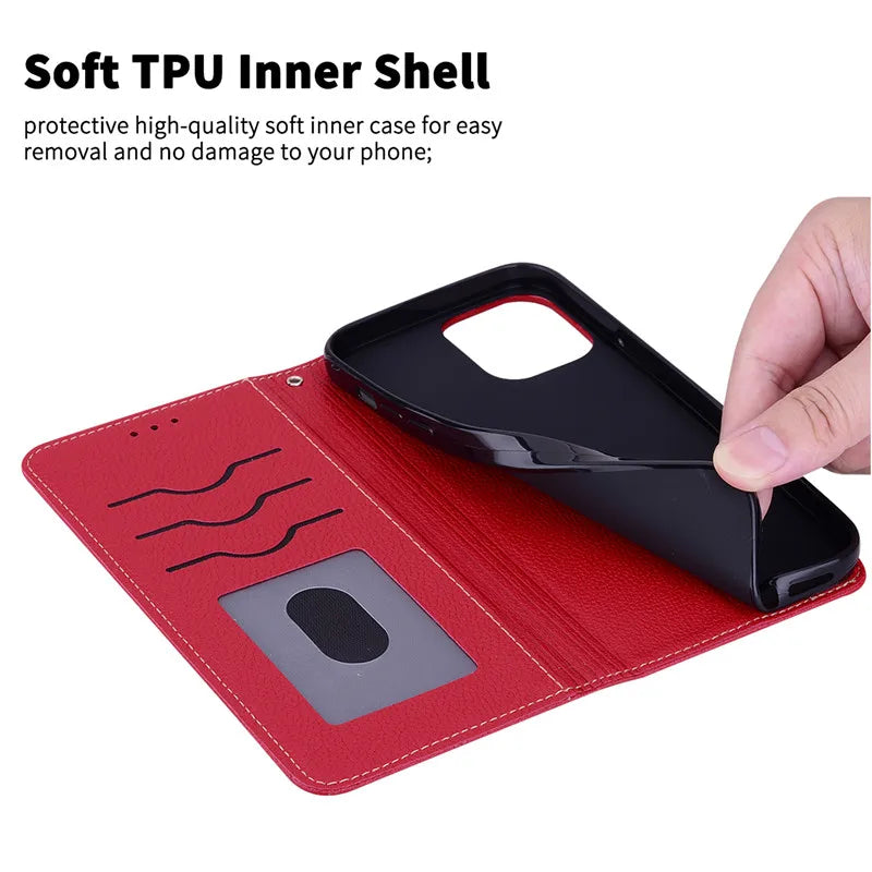 For Samsung Galaxy M55 Case Leather Wallet Flip Phone Case For Samsung M55 M156B Cover For Samsung Galaxy M55 5G Case Fundas