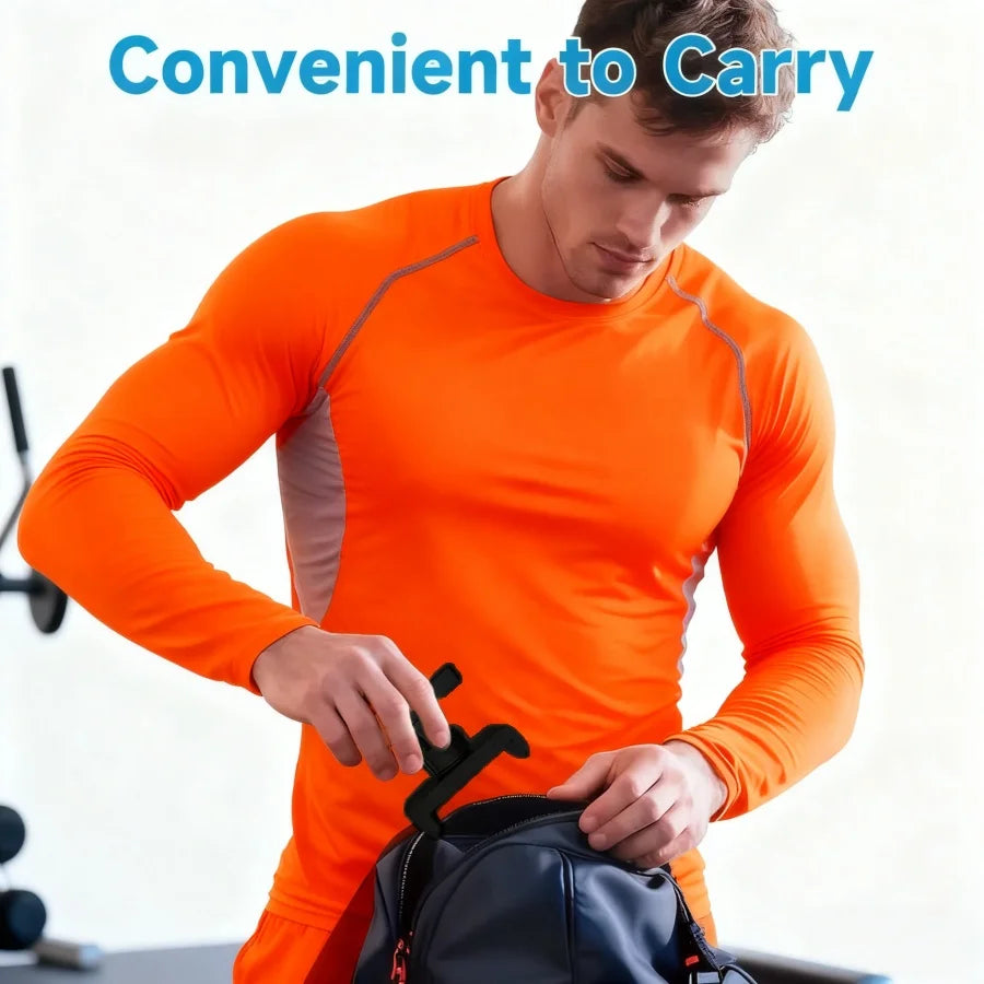 Portable Gym Magnetic Phone Holder with Magnet Base Attach to Metal Surface, 360 °   Adjustable Gym Phone Holder Magnetic Mount for a