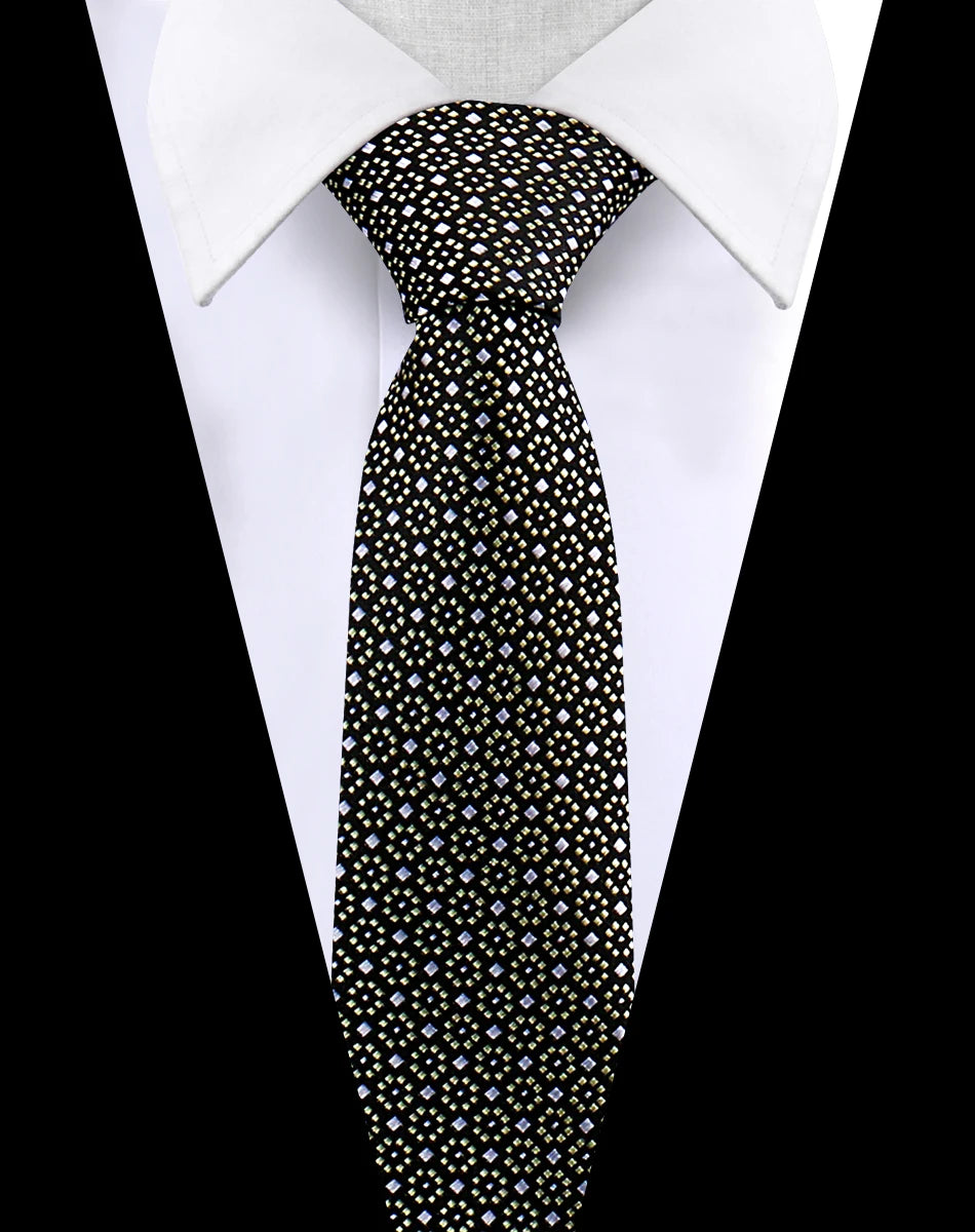 Men Tie Necktie For Men Business Wedding Party Luxury Paisley Necktie Fashion Floral Mens Neck Tie Accessories Wholesale Gravata