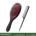 Boar Bristle Hair Brush Women Custom Name Detangling Hair Brush For Curly Hair Wooden Comb Head Scalp Massage Hair Comb