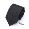 Women Black Skinny Black Necktie Ties for Men Neck Ties Jacquard Cravat Party Gifts for Men Formal Business Wedding Accessories