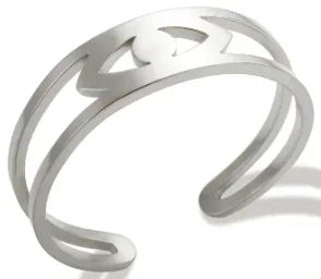 High End Waterproof Hollow Stainless Steel Finger Ring Trendy for Women Personalize Jewelry Wholesale