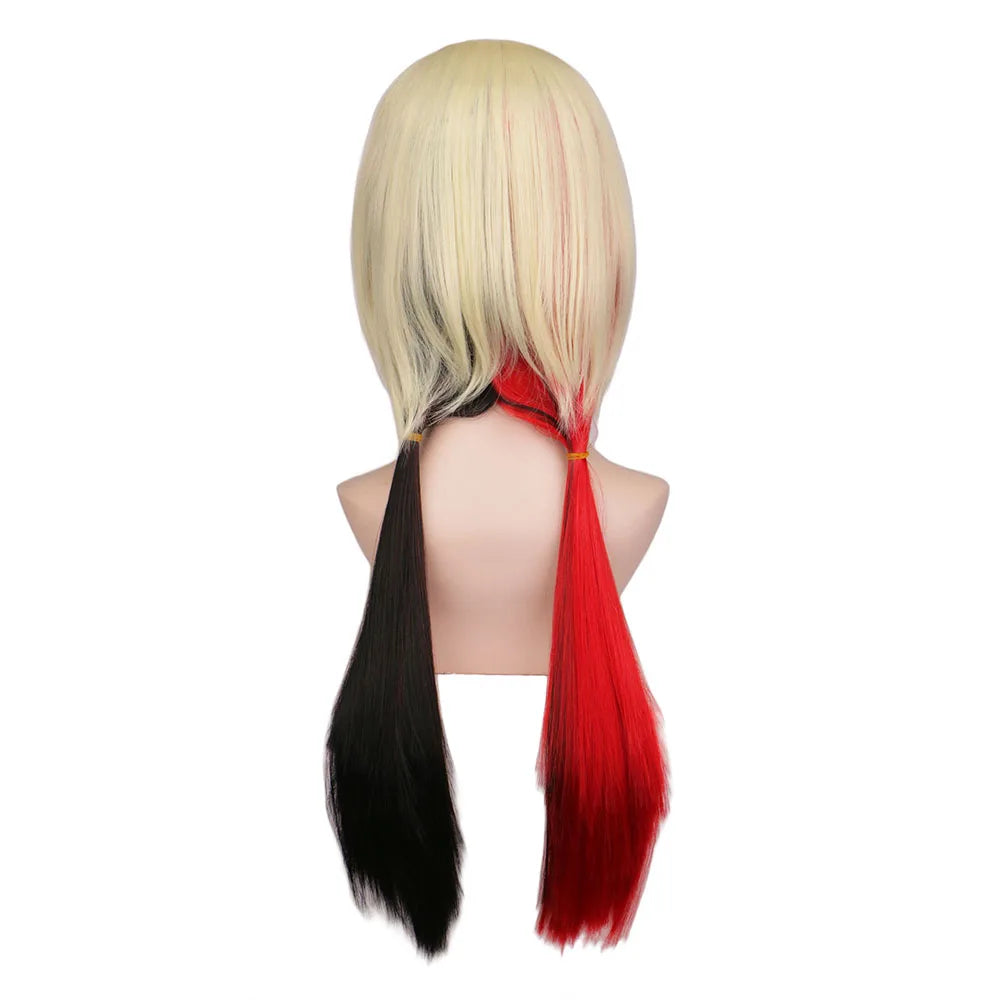 Women Hair Anime Wigs For Women Blonde Red Black Clown Halloween Cosplay Costume