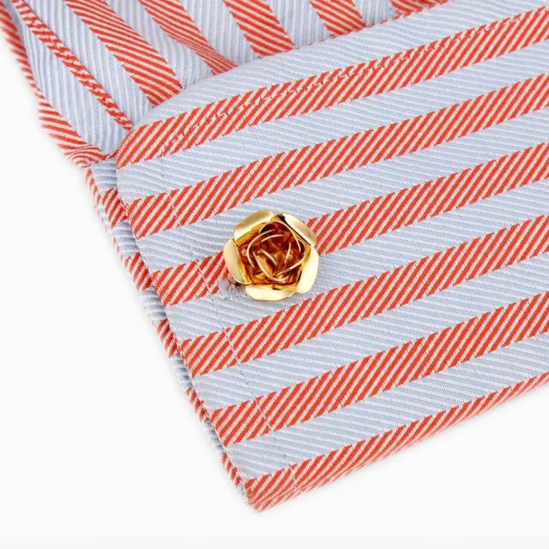 Copper Plated Cufflinks Light Luxury Fashion Men's Women's Formal Wear Suit Shirt Accessories High-end Banquet Wedding Gifts