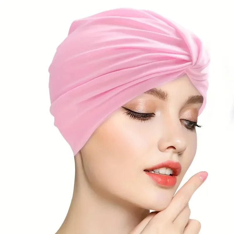 1pc Anti-Slip Swimming Cap for Long, Curly, Thick Hair and Braids - Perfect for Beach and Pool with Flexible Fit