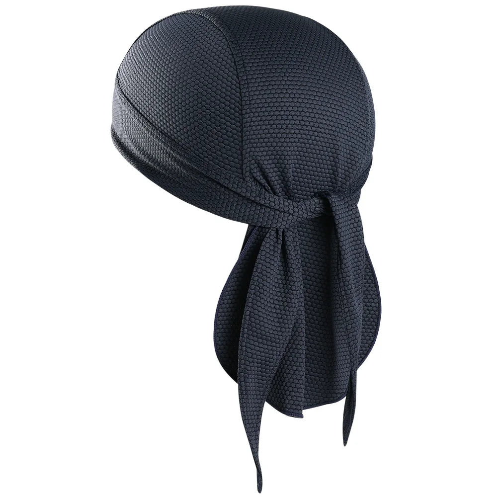 Quick-drying Bandana Cooling Doo Rags Sun Protection Headscarf Summer Beanies Hats Sport Running Cycling Hip Hop Soft Cap Durags
