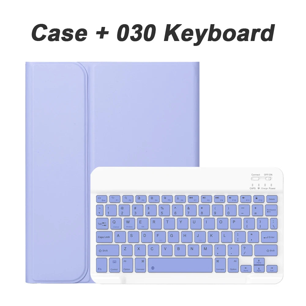 For Samsung Galaxy Tab A9 Plus 11 inch Case, Keyboard Case for Samsung Galaxy Tab A9+ 11 inch SM-X210/X216/X218