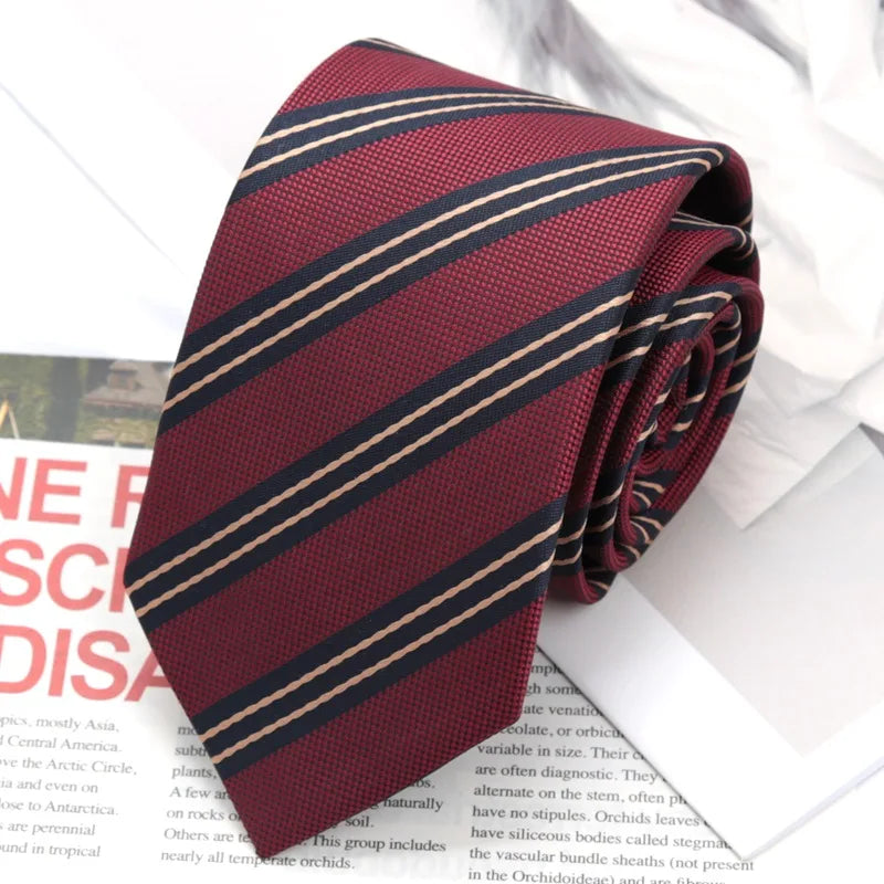 Women Men College Fashion Neck Tie Girls Japanese Style for Jk Uniform Cute Necktie Striped Uniform School Clothes Accessories