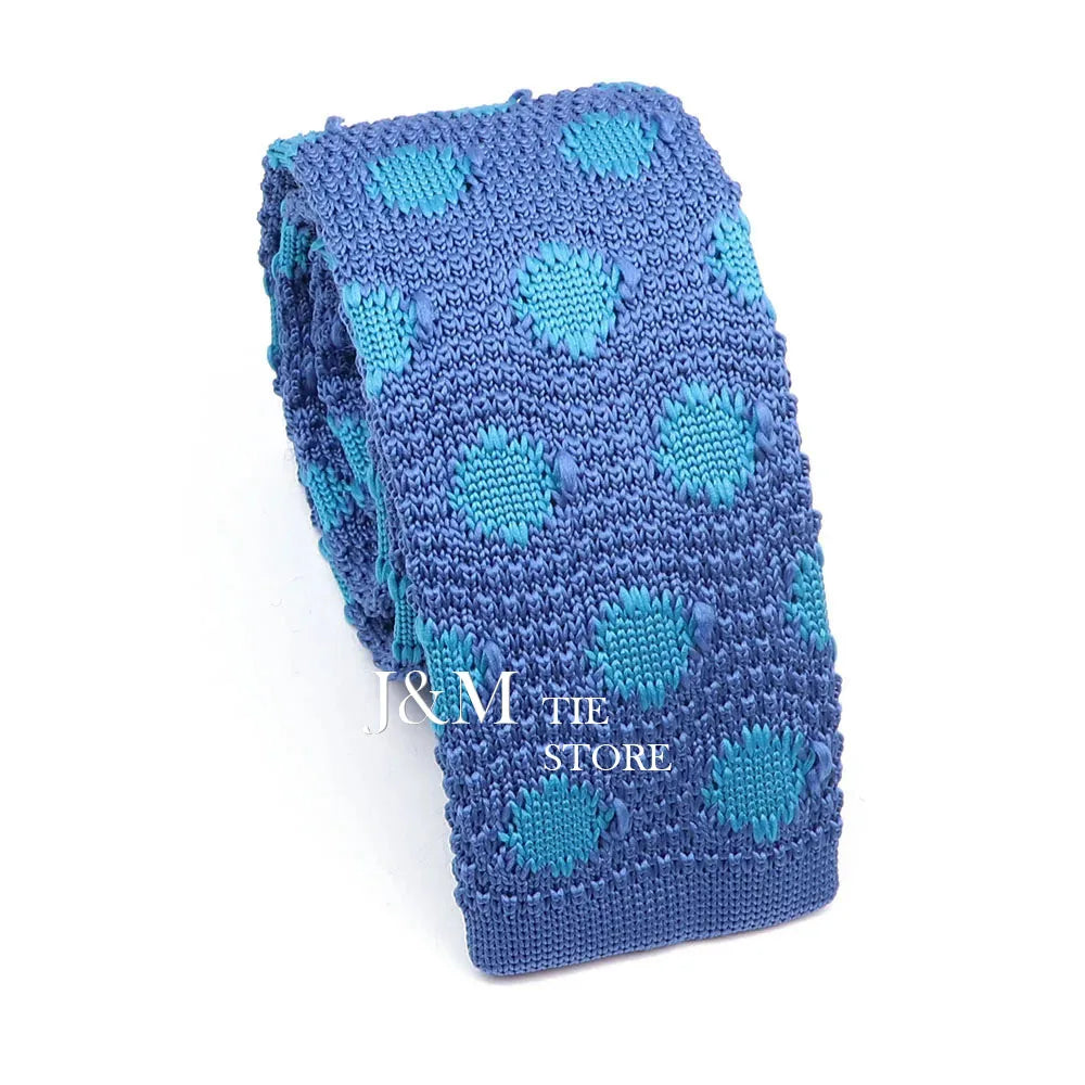 New Knit Ties For Men Casual Skinny Pink Blue Necktie Boys Girls Party Knitted Striped Neck Tie Wedding Groom Necktie Neck Wear