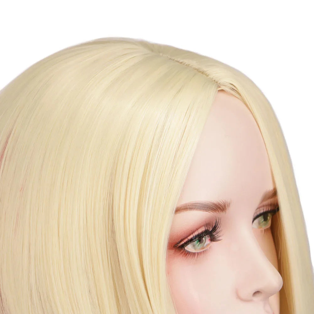 Women Hair Anime Wigs For Women Blonde Red Black Clown Halloween Cosplay Costume