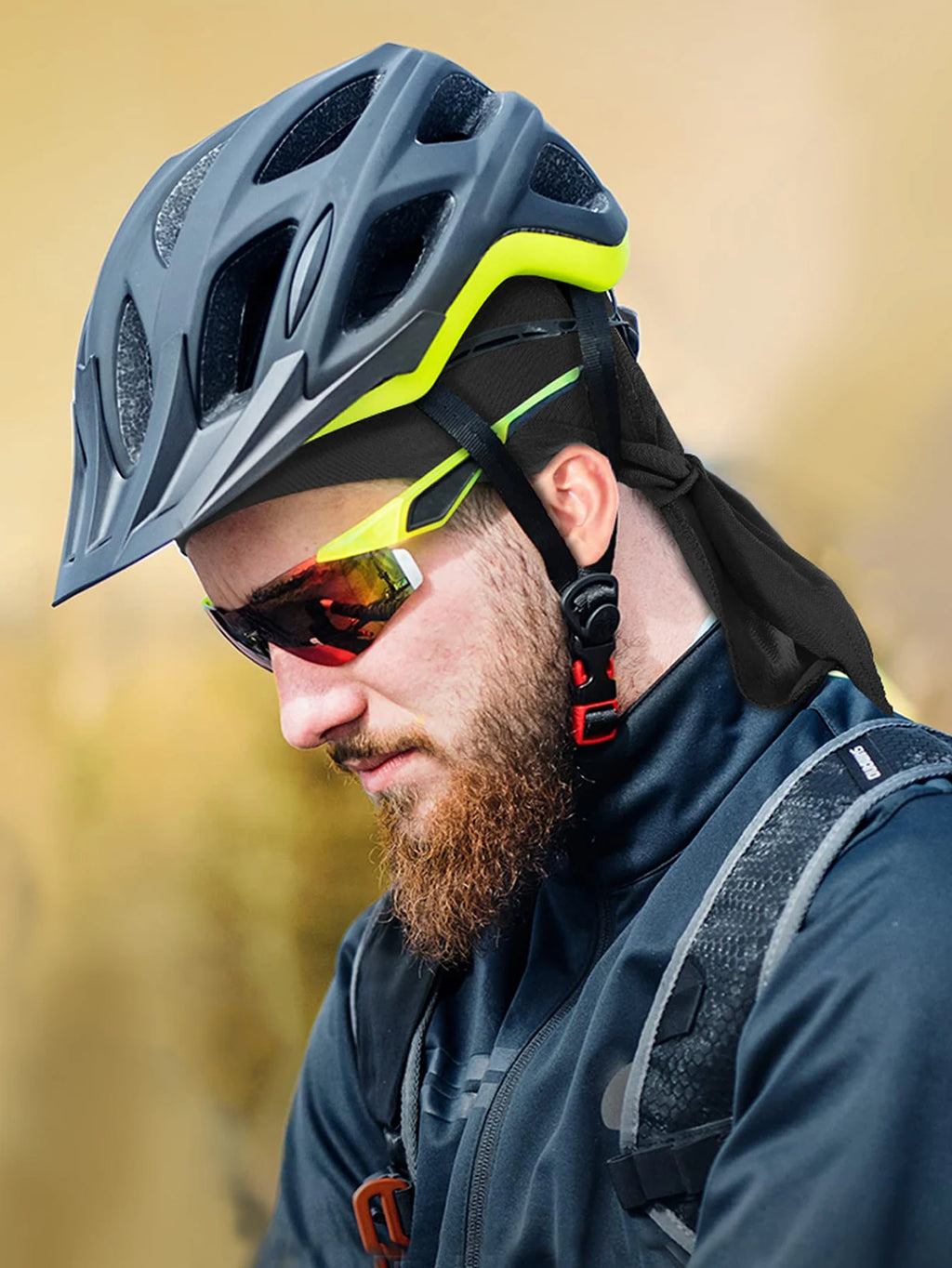 Durag for Men Cycling Pirate Hat Breathable Mesh Pirate Bandana Cap Sweat Absorbent Helmet Inner Head Cover Skull Cap for