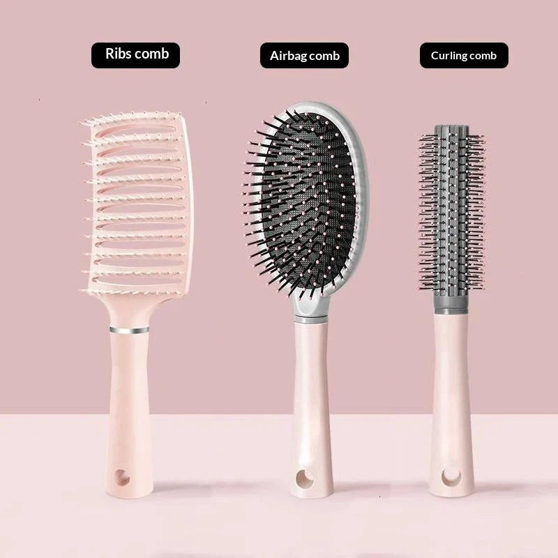 Hair Brush Women Dry Wet Curly Scalp Massage Comb Salon Styling Tool For All Hair Type Gift Beauty