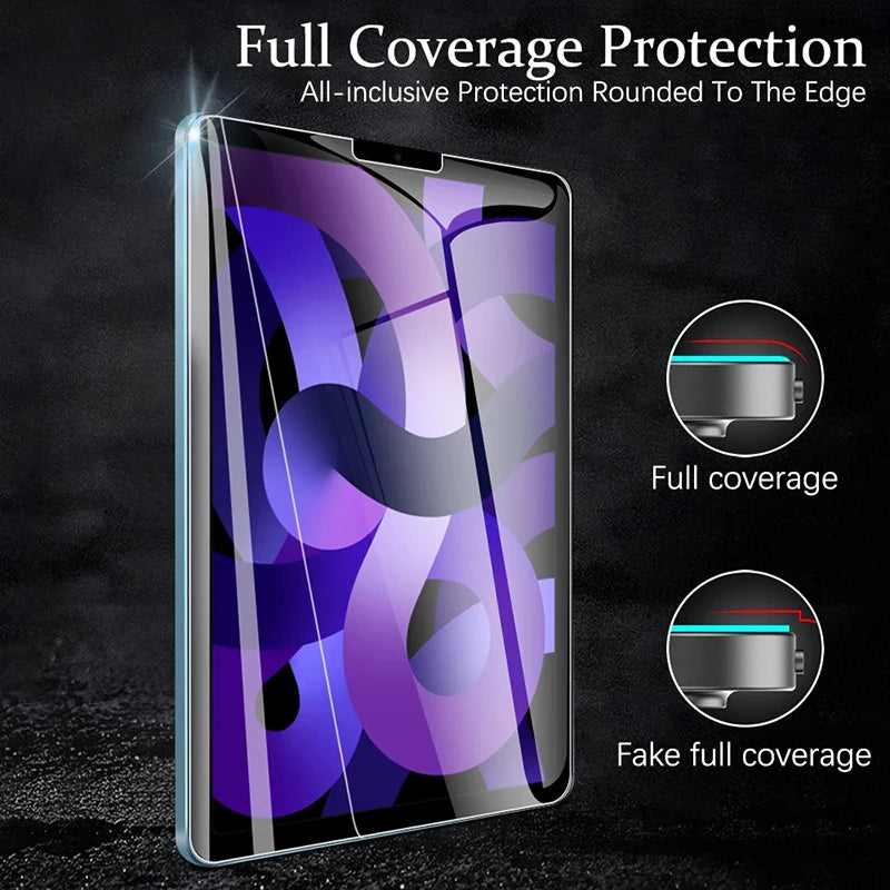 3Pcs Soft PET Screen Protector For iPad Air 5 4 3 2 1 Mini 6 5 For iPad 10.9 10th 9th 8th 7th 6th 5th Generation Protective Film