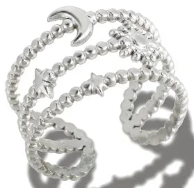 High End Waterproof Hollow Stainless Steel Finger Ring Trendy for Women Personalize Jewelry Wholesale