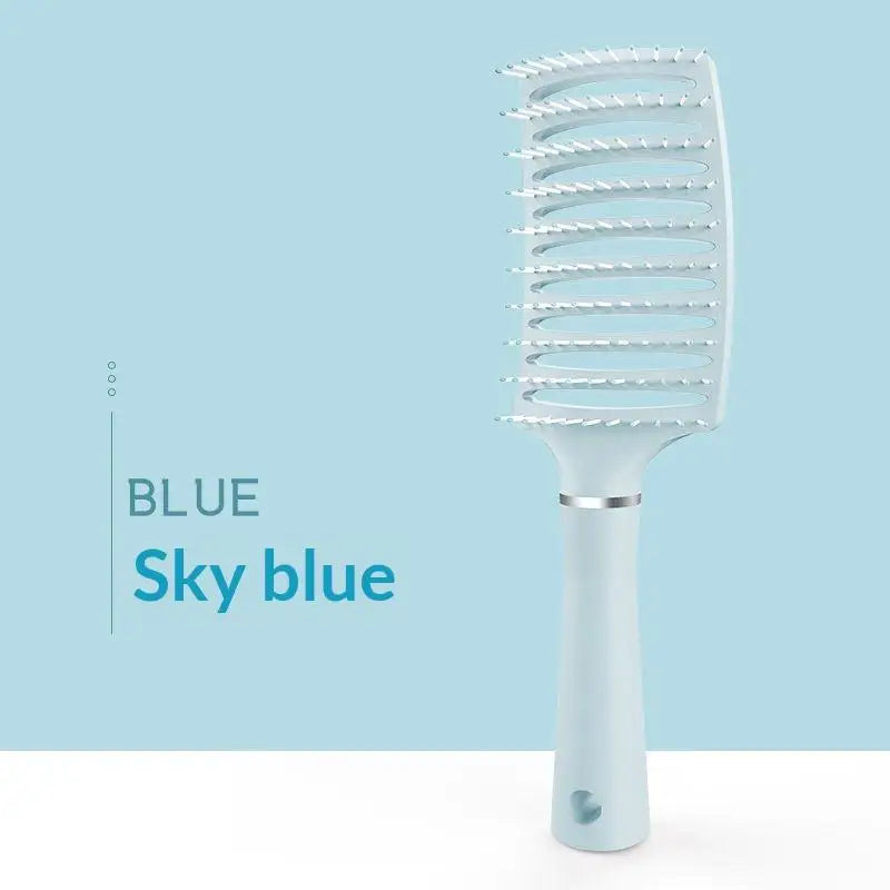 Hair Brush Women Dry Wet Curly Scalp Massage Comb Salon Styling Tool For All Hair Type Gift Beauty
