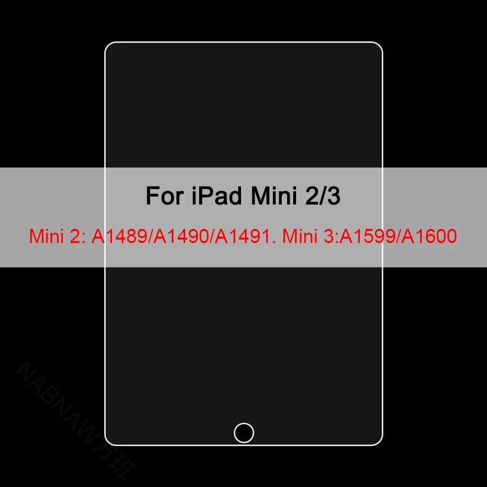3Pcs Soft PET Screen Protector For iPad Air 5 4 3 2 1 Mini 6 5 For iPad 10.9 10th 9th 8th 7th 6th 5th Generation Protective Film