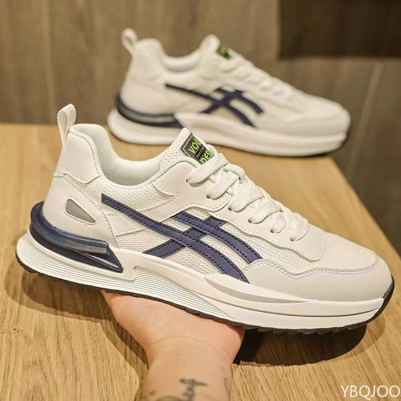 2026 Large Size Autumn Fashion New Item Breathable Casual Comfortable Men's Shoes Versatile Lightweight Flat Sports Men's Shoes