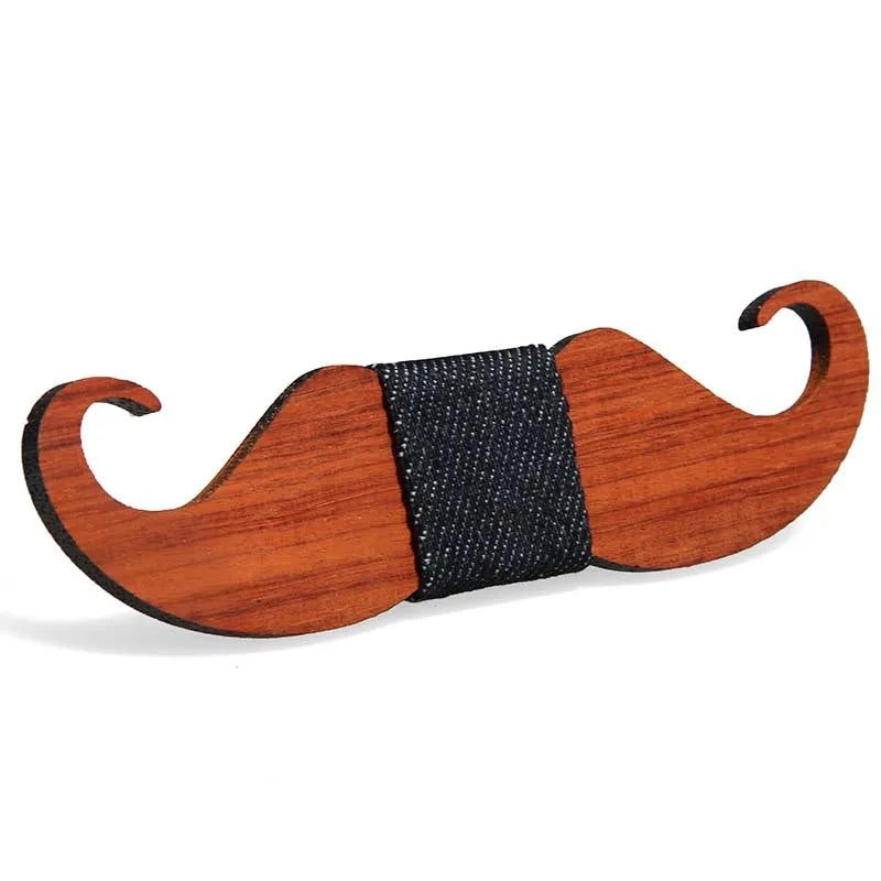 Fashion Wooden Bow Tie For Men Unisex Hollow Out Carved Retro Wooden Neck Ties Adjustable Strap Vintage Bowtie Gravata Corbatas