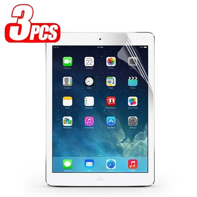3pcs Screen Protector For iPad Pro 12.9 6th 5th 4th 3th 2th 1th Generation For iPad Pro 2022 2021 2020 2018 2017 2015 PET Film