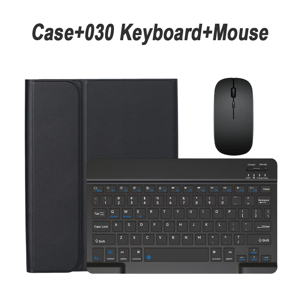 For Samsung Galaxy Tab A9 Plus 11 inch Case, Keyboard Case for Samsung Galaxy Tab A9+ 11 inch SM-X210/X216/X218