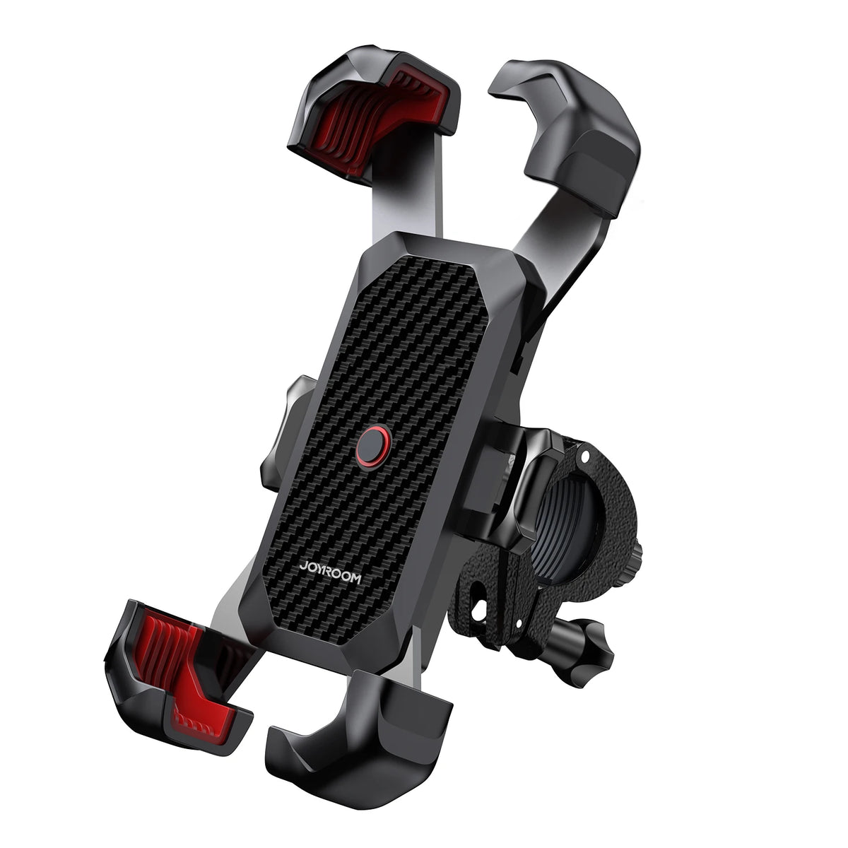 Joyroom Universal Bike Phone Holder 360° View Bicycle Phone Holder for 4.7-7 inch Mobile Phone Stand Shockproof Bracket GPS Clip