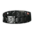 Men Bracelet Magnetic Alloy Therapy Bracelet Hexagon Luster Sleek Link Bangles Detachable Therapy Bracelet Daily Jewelry Gift