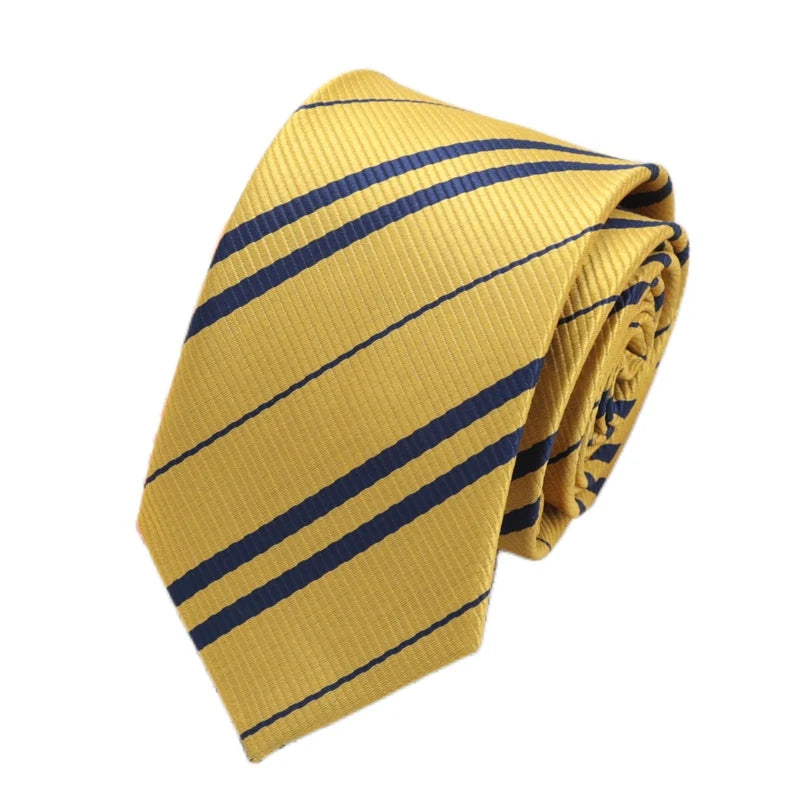 Fashion Necktie for Men Women Tie 7cm Casual Striped Preppy Style Slim Girls JK Neck Tie Wedding Gravatas Accessories Corbatas