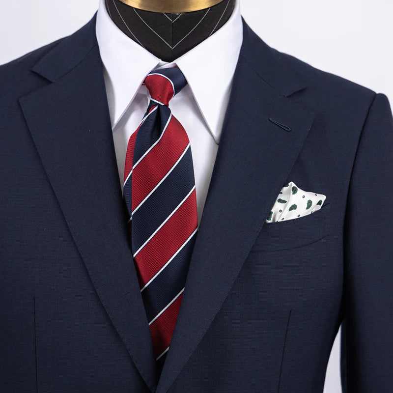 9cm Tie Ties Neckties for men High Quality Ties Red Green Tie strip Necktie Wedding neckties Fashion Zometg