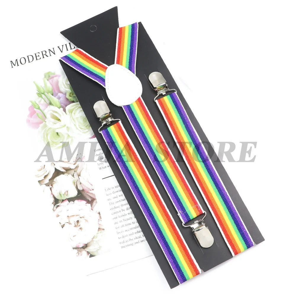 Suspenders For Men Sage Green Adult Suspender Man Shirt Women Wedding Apparel Party Solid Colors Suit Skirt With Braces Straps