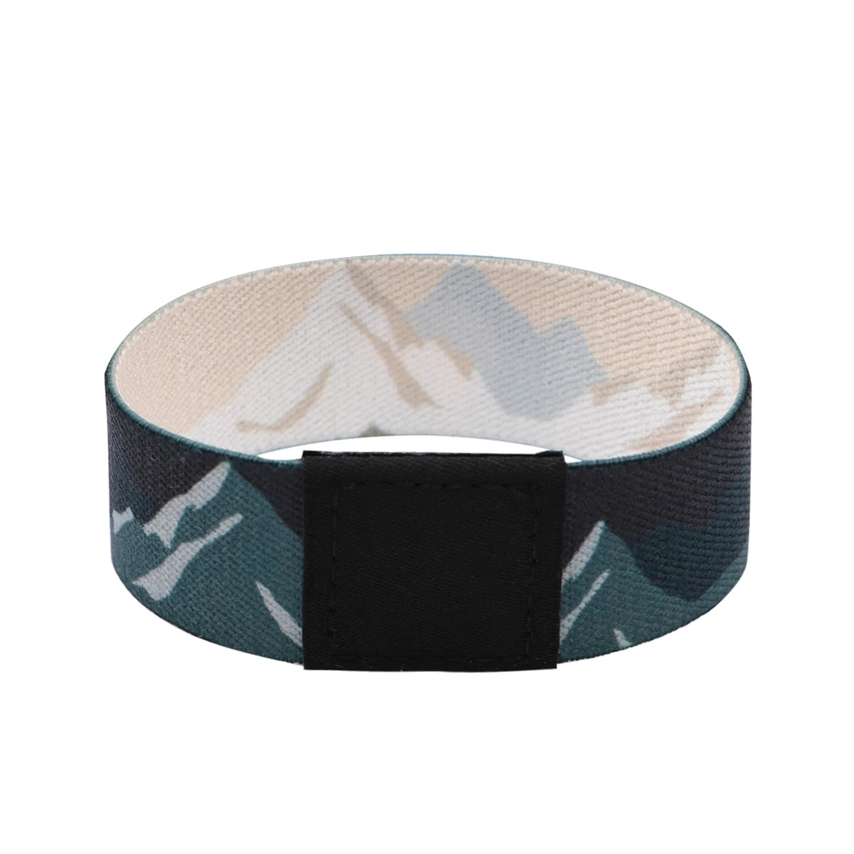 Mountain Bracelet For Women Men Elastic Sports Wristband Fashion Bangles Jewelry Accessories Holiday Gifts