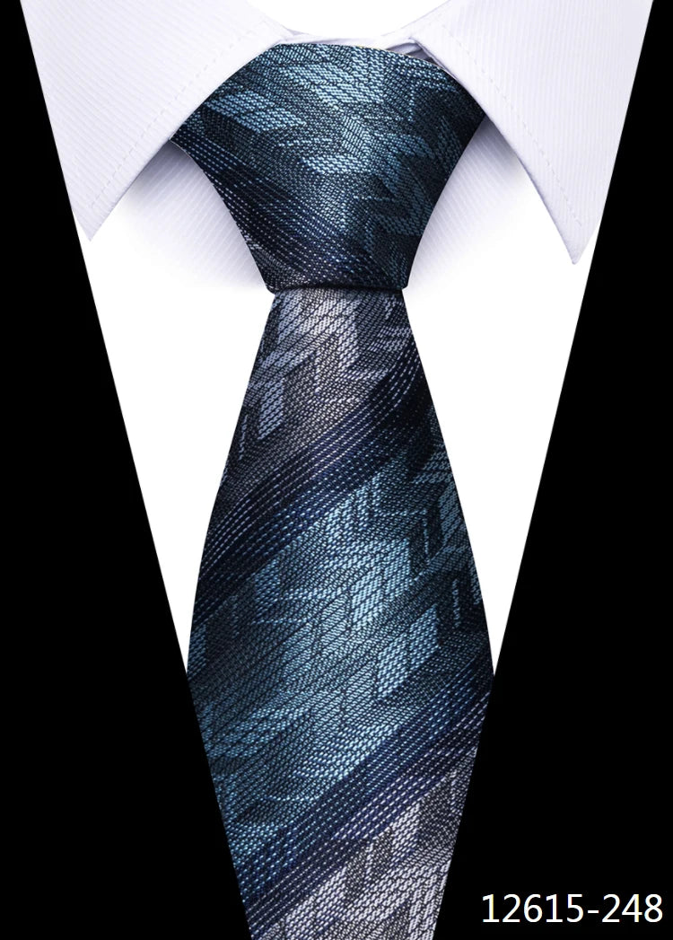 Tie For Men Newest Design Factory Sale Hot Sale 7.5 cm Necktie Yellow Plaid Shirt Accessories Man's Abraham Lincoln's Birthday