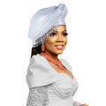 Summer Autumn Already Made African Headtie Turban Cap Lady Head Wraps Nigerian Wedding Auto Gele Party Headgear Headpiece Hat