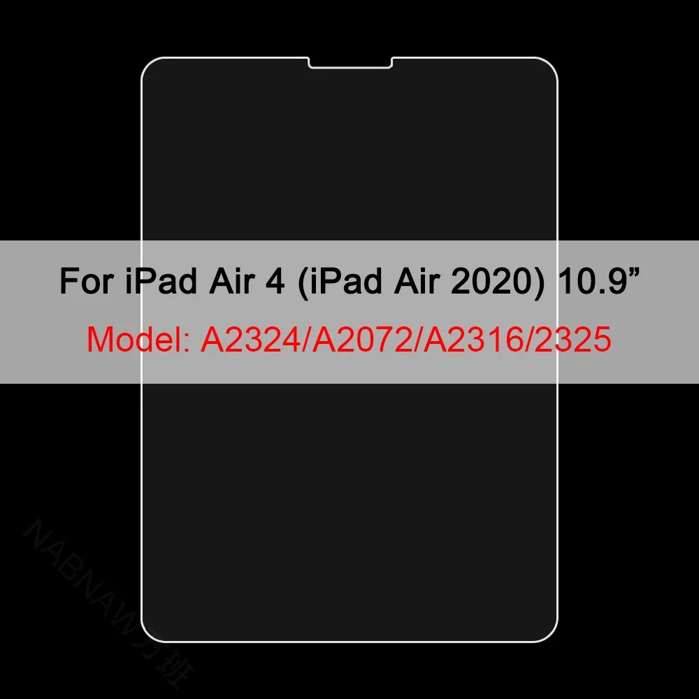 3Pcs Soft PET Screen Protector For iPad Air 5 4 3 2 1 Mini 6 5 For iPad 10.9 10th 9th 8th 7th 6th 5th Generation Protective Film