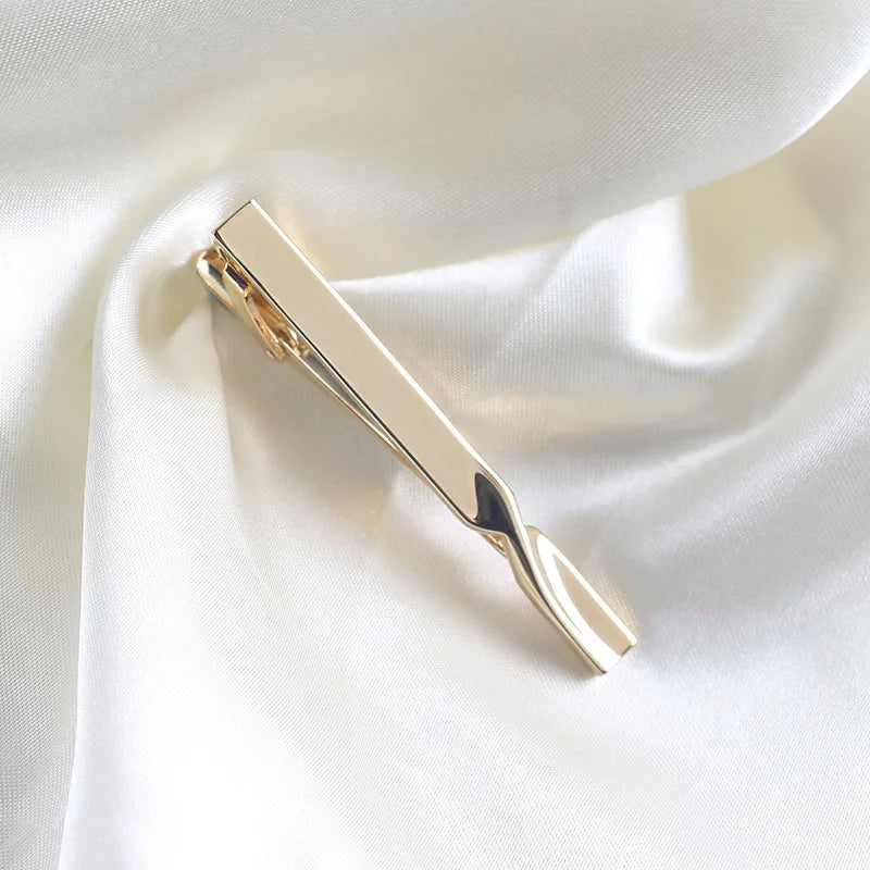 1pc Men's Business Tie Clip - Stylish and Durable Tie Bar for RegularTies -Perfect for Weddings and Business Meetings