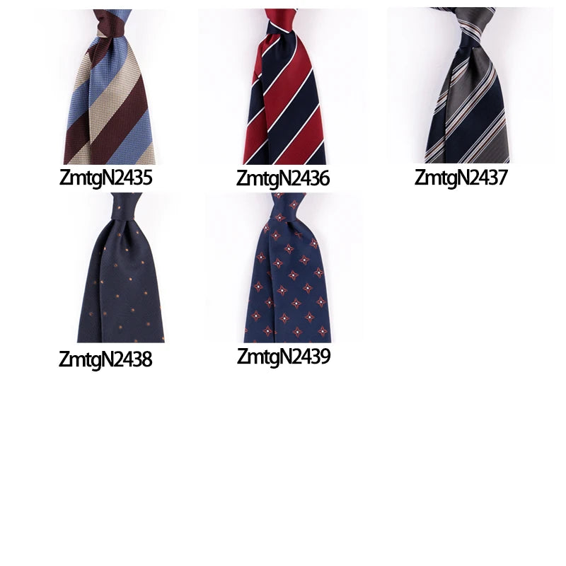 9cm Tie Ties Neckties for men High Quality Ties Red Green Tie strip Necktie Wedding neckties Fashion Zometg