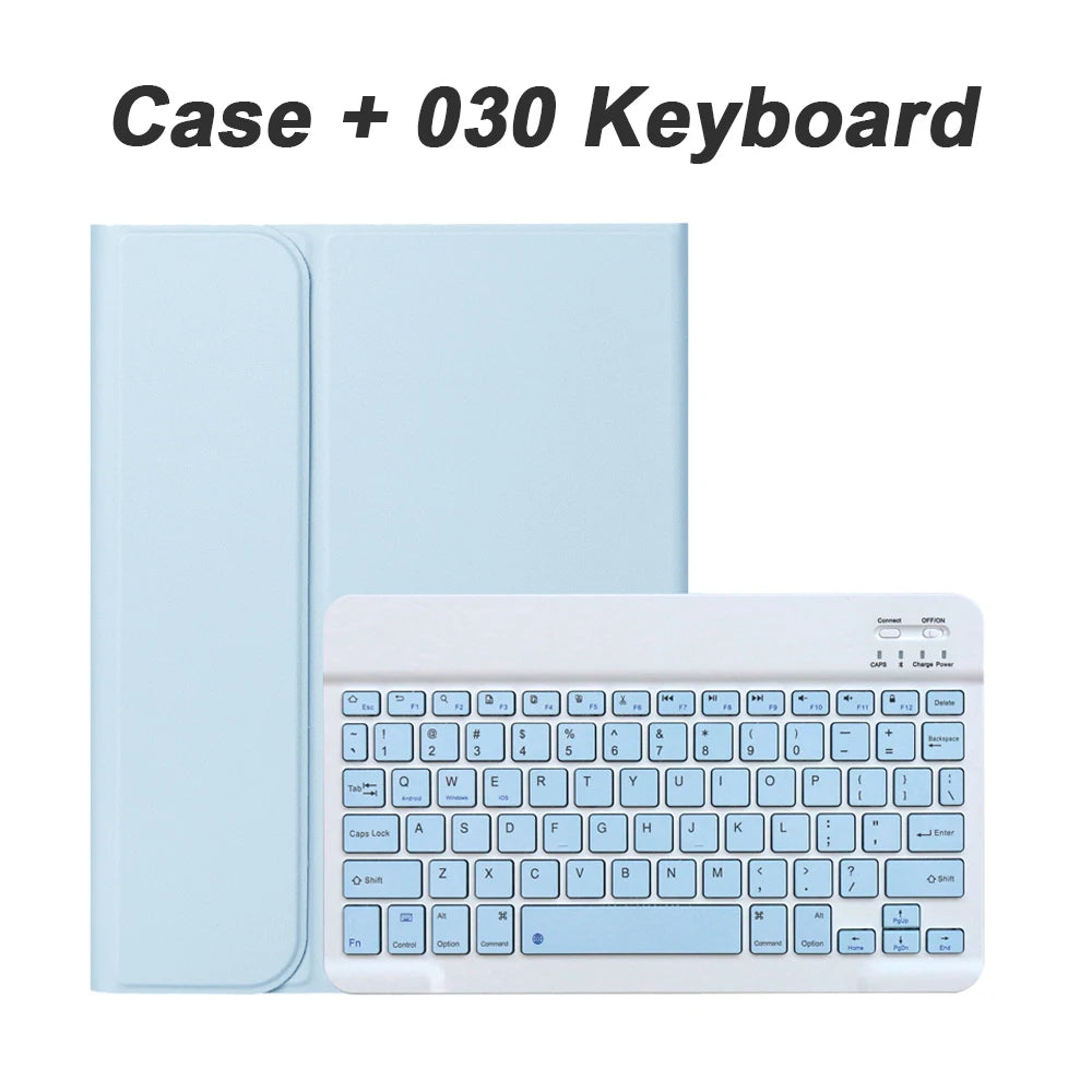 For Samsung Galaxy Tab A9 Plus 11 inch Case, Keyboard Case for Samsung Galaxy Tab A9+ 11 inch SM-X210/X216/X218