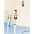 1700mm Wireless Selfie Stick Tripod Extendable Foldable Portable Monopod for Smartphone Stable Shooting Phone Stand