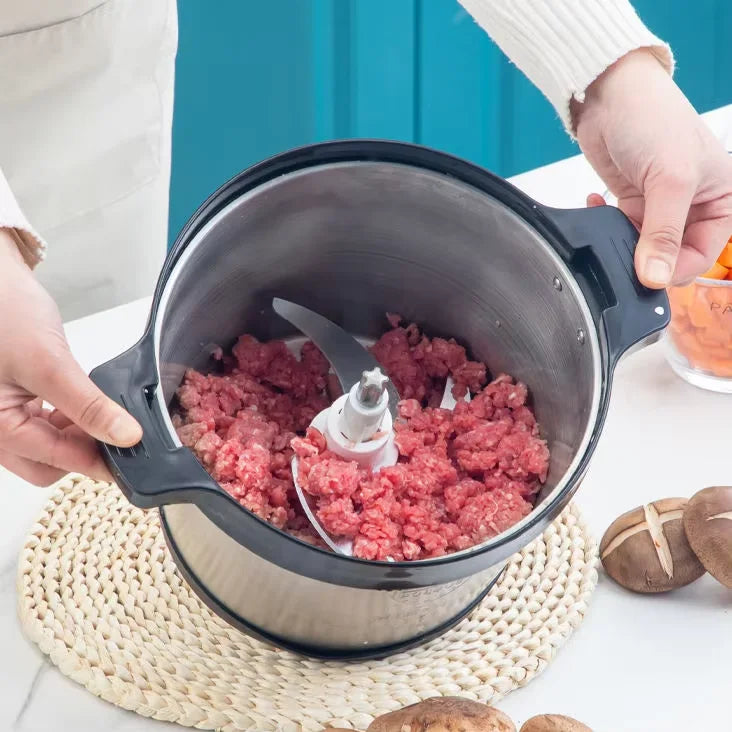 Household Yam Pound 6L 8L 12L 15L Cassava Fufu Mashing Machine Multifunctional Electric Meat Grinder