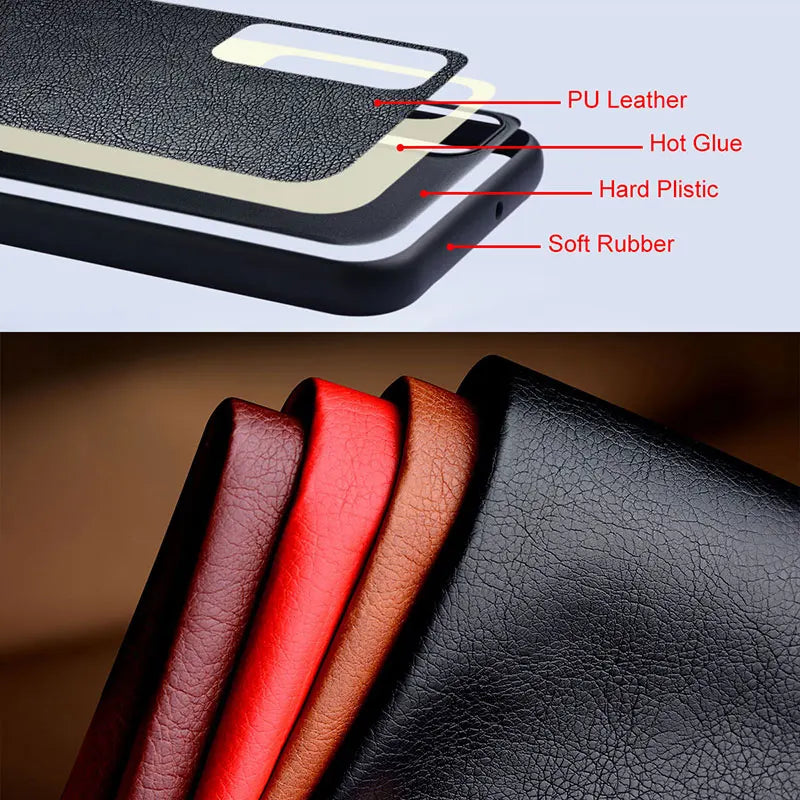 Case For Samsung Galaxy Z Fold 5 4 3 Fold5 Fold4 Fold3 Luxury Leather Business Cover For Samsung Galaxy Z Fold 4 Case