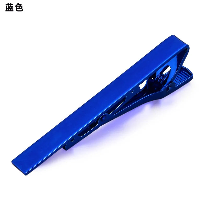 1PCS Tie Clips For Men Fashion Simple Bar Clasp Necktie Accessories Clasp Tie Pin Daily Business Wedding Ceremony Tie Clip Pin