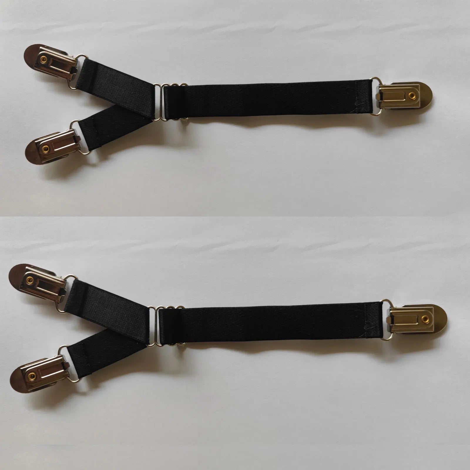 Suspender Clips For Stockings Replacemnt Corset Holder Elastic Garter Belt Straps Y/I Style Unisex Shirt Holder Socks Fastener