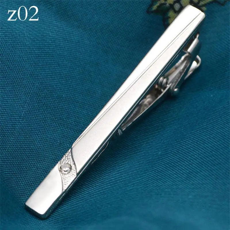 1pc Men's Short Tie Clip Simple Style Pin Clasp Rose Gold Color Male Business Necktie Clip Classic Men Jewelry Accessories Hot