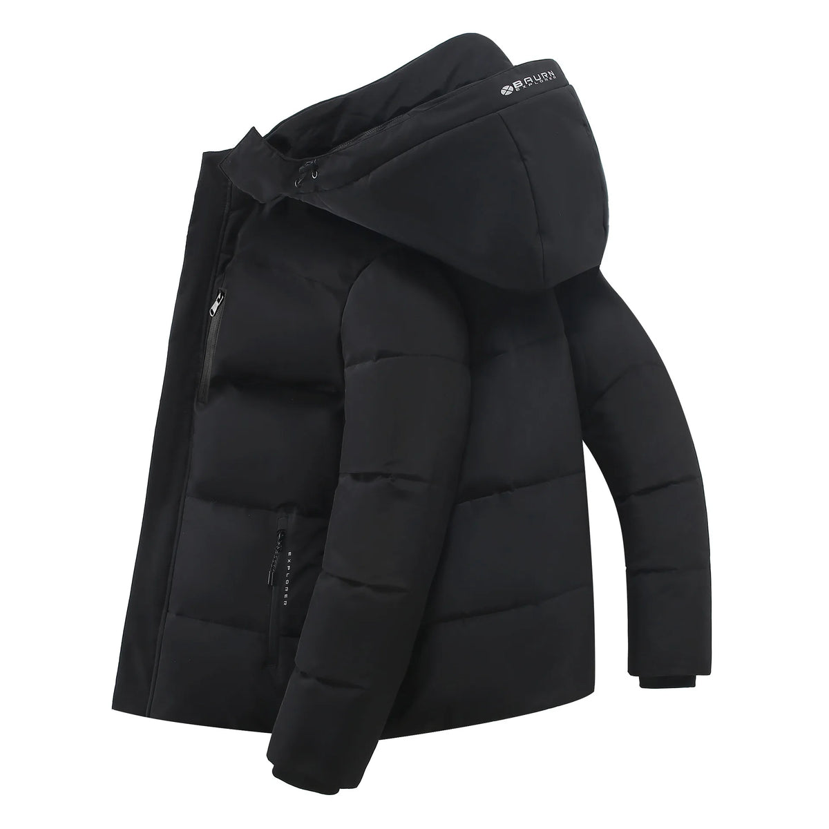 New Winter Men Hooded Casual Short Puffer Jackets Man White Duck Down Coats Quality Male Outdoor Windproof Thicker Warm Parkas 5