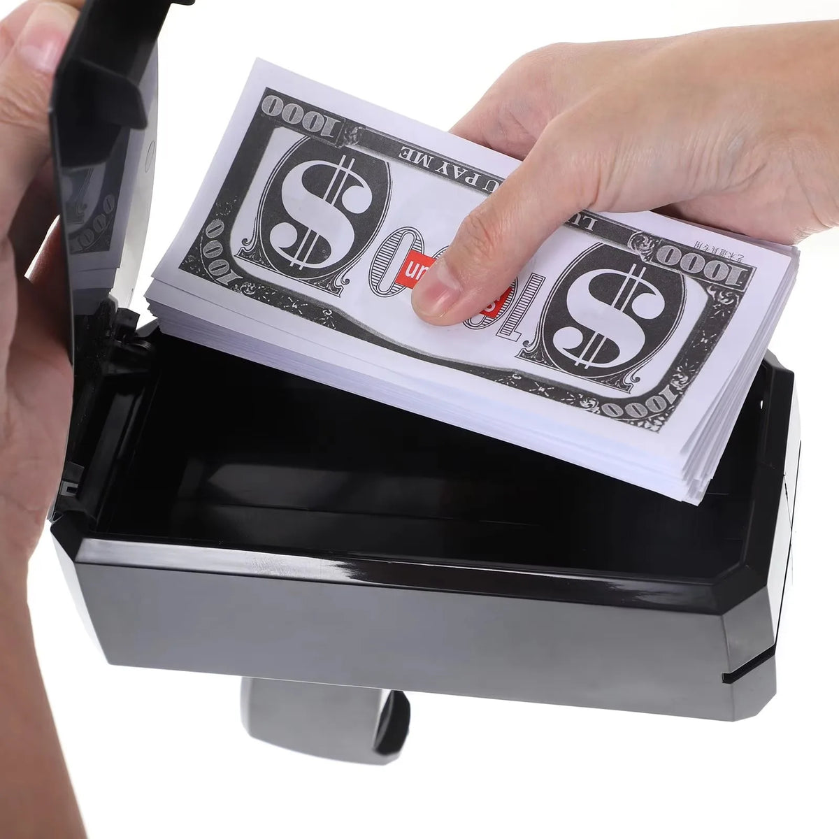 Shoot Money Gun Toy Funny Party Game Banknote Shoot Pistol Paper Money Wedding Birthday Decoration Shooter Throwing Toys Kids