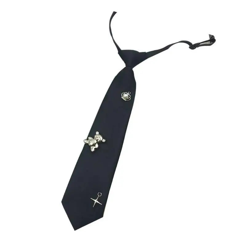 Funny Children Tie Elegant Women Necktie Casual Dress Tie Animal Pattern Tie for Everyday Styles and Comfort